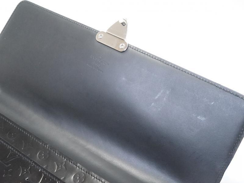 Authentic Pre-owned Louis Vuitton Lv Monogram Glace Portefeuille Anouchka Gm Purse M92229 143085