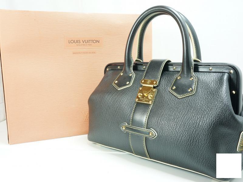Authentic Louis Vuitton L'ingenieux PM Suhali Gray Leather Handbag