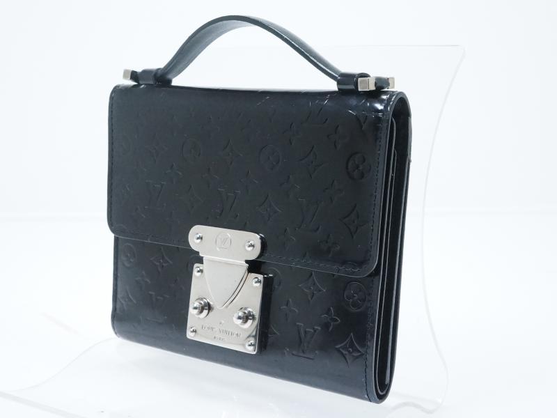 Louis Vuitton Vintage - Vernis Anouchka MM Bag - Black - Vernis