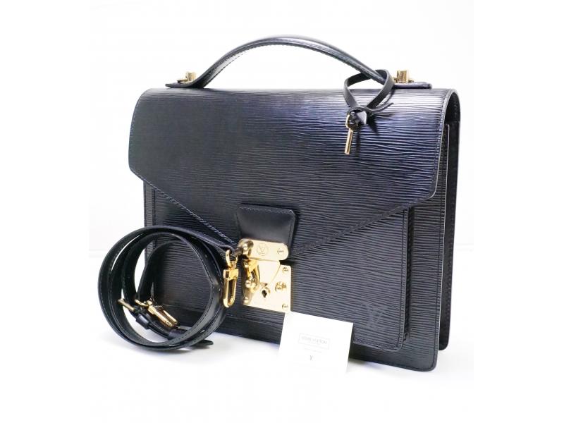 Buy Authentic Pre-owned Louis Vuitton Epi Blue Monceau BB Hand Bag W/  Shoulder Strap M40976 210536 from Japan - Buy authentic Plus exclusive  items from Japan