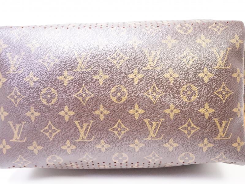 Authentic Pre-owned Louis Vuitton Monogram Perforated Fuchsia Pink Speedy 30 Hand Bag M95180 200358