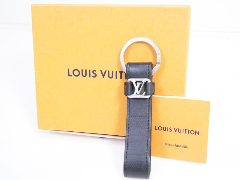 Louis Vuitton Authentic Metal Leather Porte Cles Dragonne Key