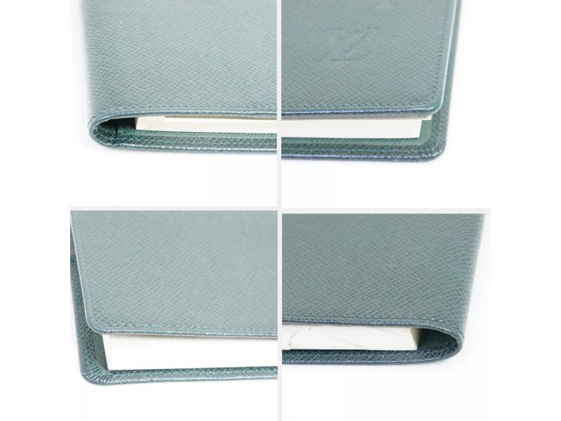 Authentic Pre-owned Louis Vuitton Taiga Epicea Green Couverture Bloc Notebook Cover R20410 150019