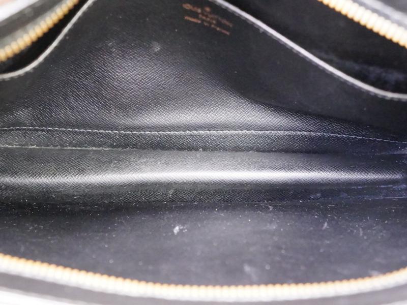 Authentic Pre-owned Louis Vuitton Lv Epi Black Noir Pochette Homme Clutch Bag M52522 200249