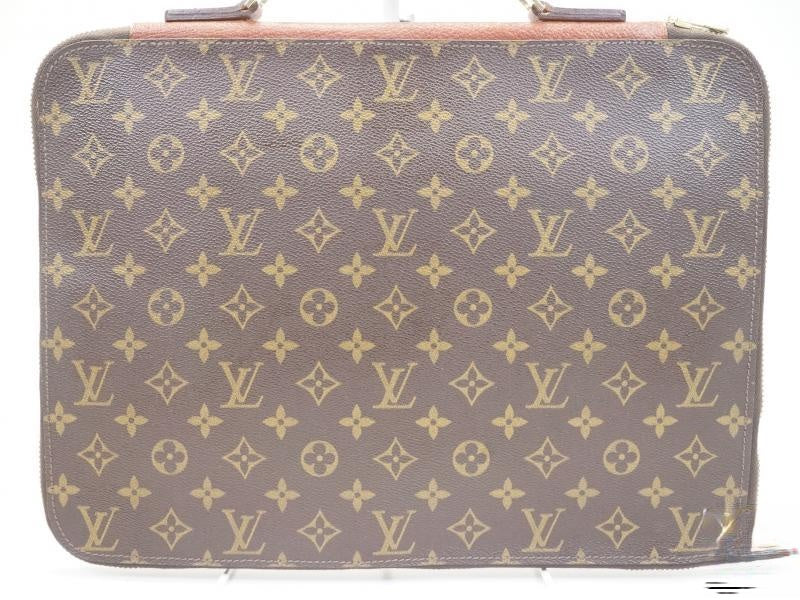 Authentic Pre-owned Louis Vuitton Monogram Vintage Poche Documents Poignee Document Case No52 163002