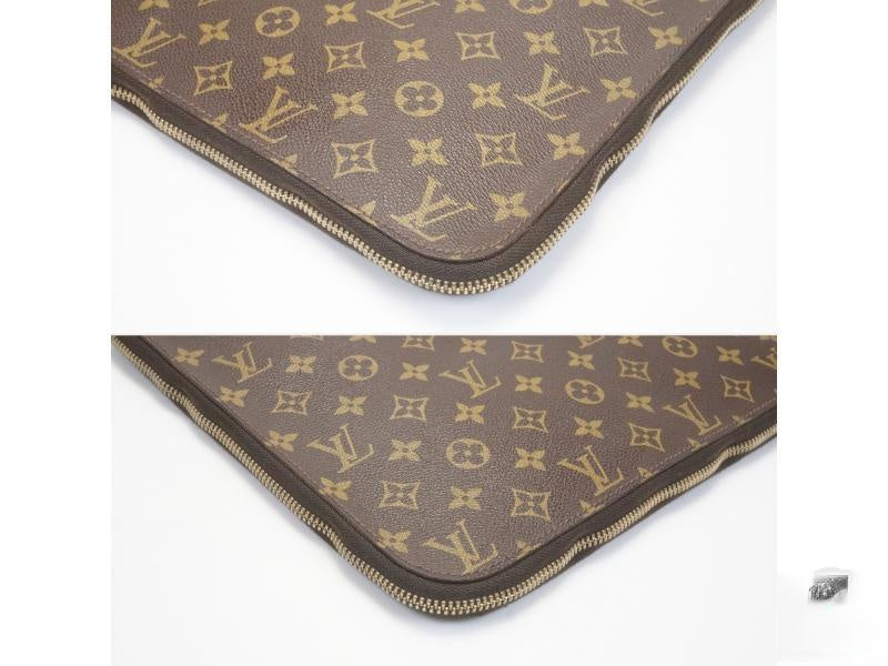 Authentic Pre-owned Louis Vuitton Monogram Vintage Poche Documents Poignee Document Case No52 163002