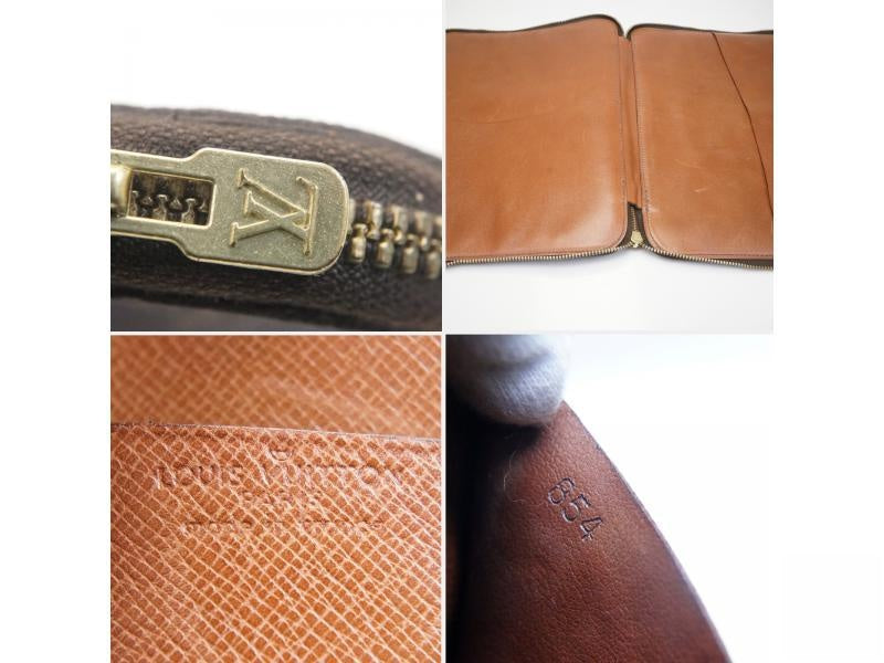 Authentic Pre-owned Louis Vuitton Monogram Vintage Poche Documents Poignee Document Case No52 163002
