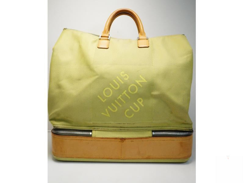 Authentic Pre-owned Louis Vuitton Cup LTD Ed 2003 Damier Geant Southern Cross Duffle M80631 181382