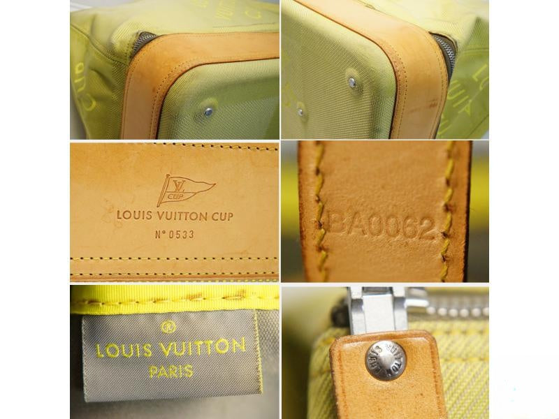 Authentic Pre-owned Louis Vuitton Cup LTD Ed 2003 Damier Geant Southern Cross Duffle M80631 181382