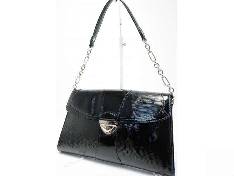 Authentic Pre-owned Louis Vuitton LV EPI Black Noir Concorde Hand Bag Purse M52132 210687
