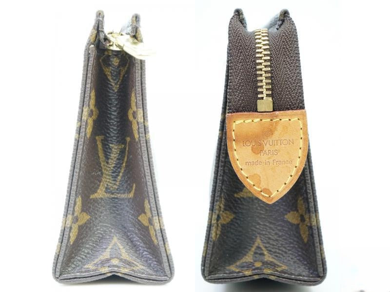 Authentic Pre-owned Louis Vuitton Monogram Poche Toilette Cosmetic Case Pm Bag M47546 170615