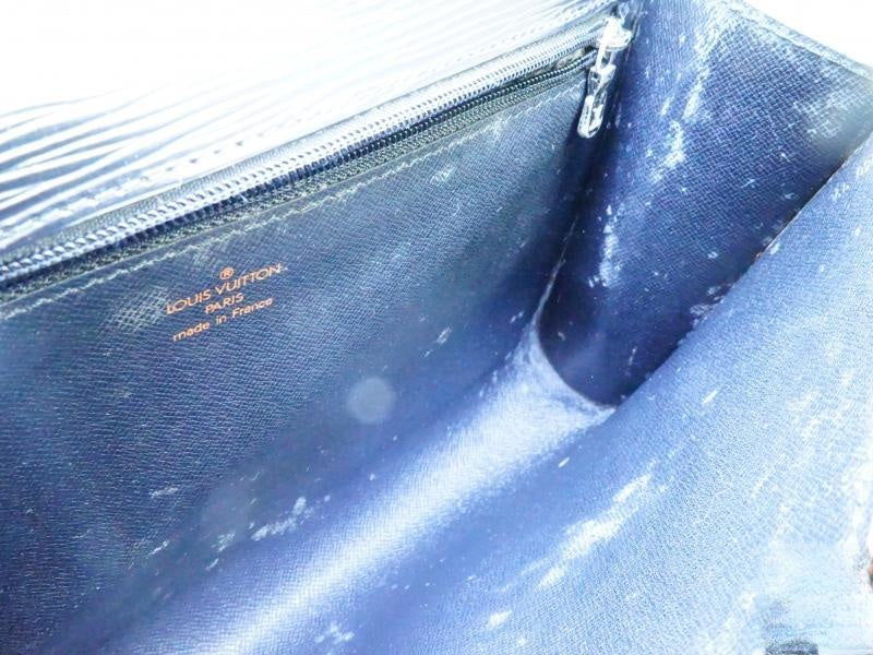 Authentic Pre-owned Louis Vuitton Lv Epi Black Noir Pochette Chaillot Gm Clutch Bag M52532 190240