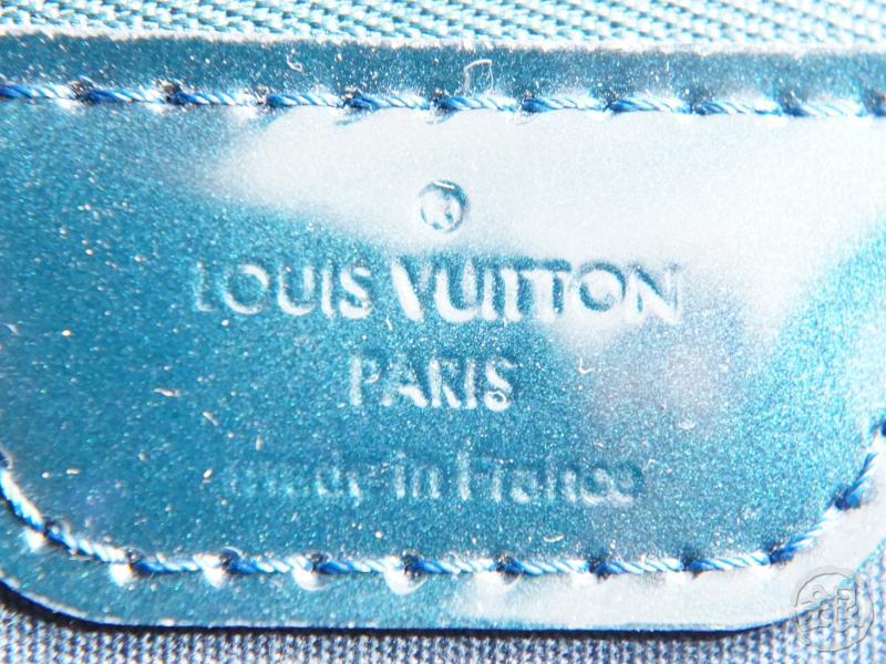 Authentic Pre-owned Louis Vuitton Vernis Bluenuit Wilshire Boulevard Pm Hand Tote Bag M93684 190817