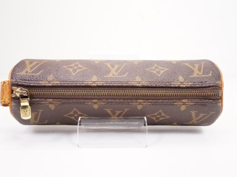 Authentic Pre-owned Louis Vuitton Monogram Trousse Ronde Pen Case Cosmetic Pouch Bag M47630 210151