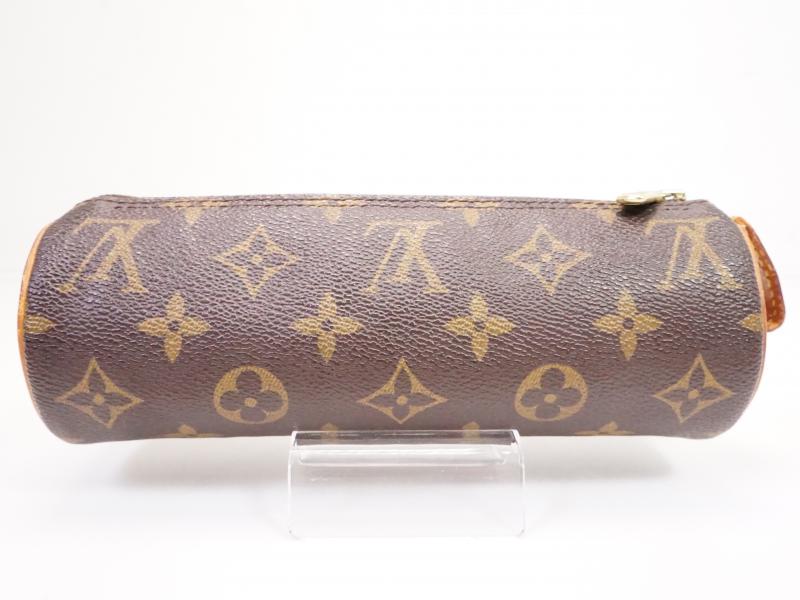 Authentic Pre-owned Louis Vuitton Monogram Trousse Ronde Pen Case Cosmetic Pouch Bag M47630 210151