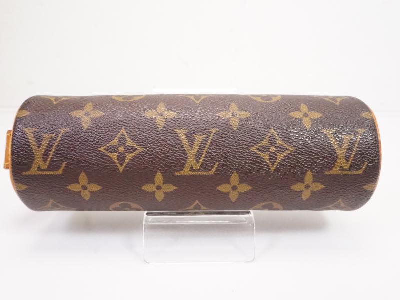 Authentic Pre-owned Louis Vuitton Monogram Trousse Ronde Pen Case Cosmetic Pouch Bag M47630 210151