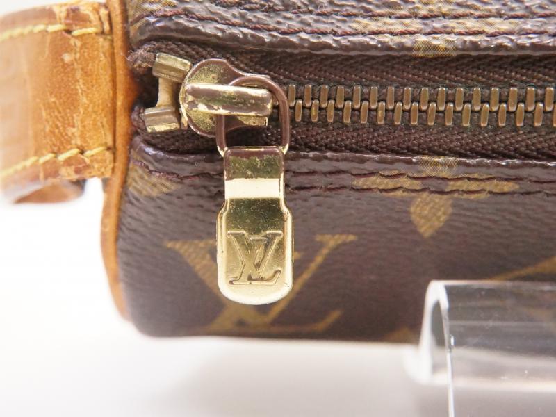 Authentic Pre-owned Louis Vuitton Monogram Trousse Ronde Pen Case Cosmetic Pouch Bag M47630 210151