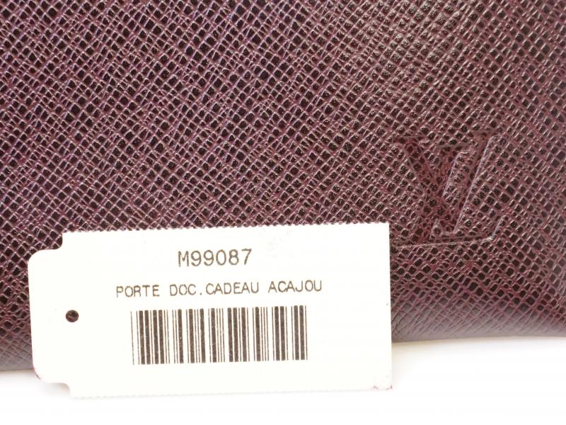 Authentic Pre-owned Louis Vuitton Taiga Vip Limited Novelty Document Case Clutch Bag M99087 210616