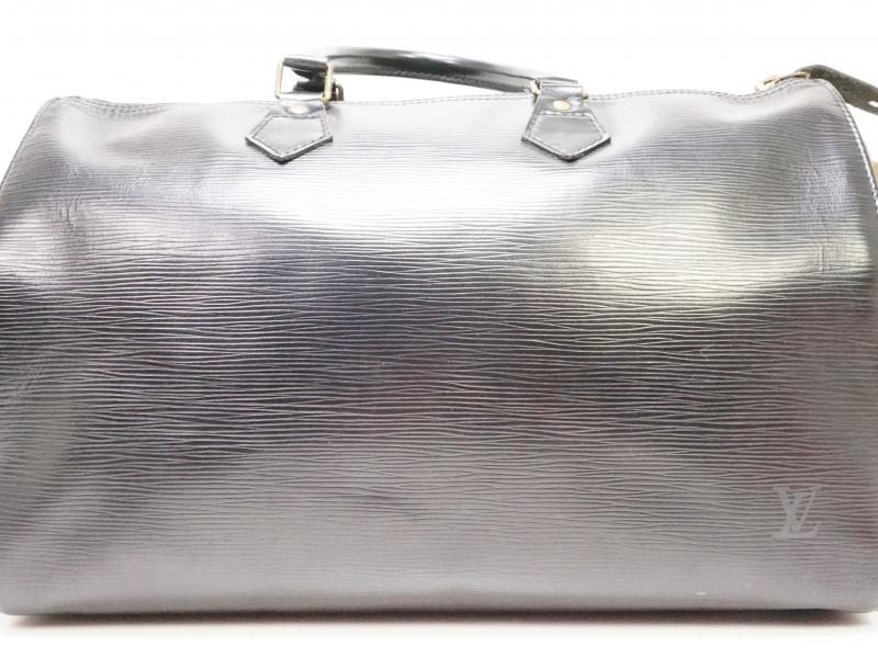 Authentic Pre-owned Louis Vuitton Vintage Epi Black Noir Speedy 35 Duffle Hand Bag M42992 170581