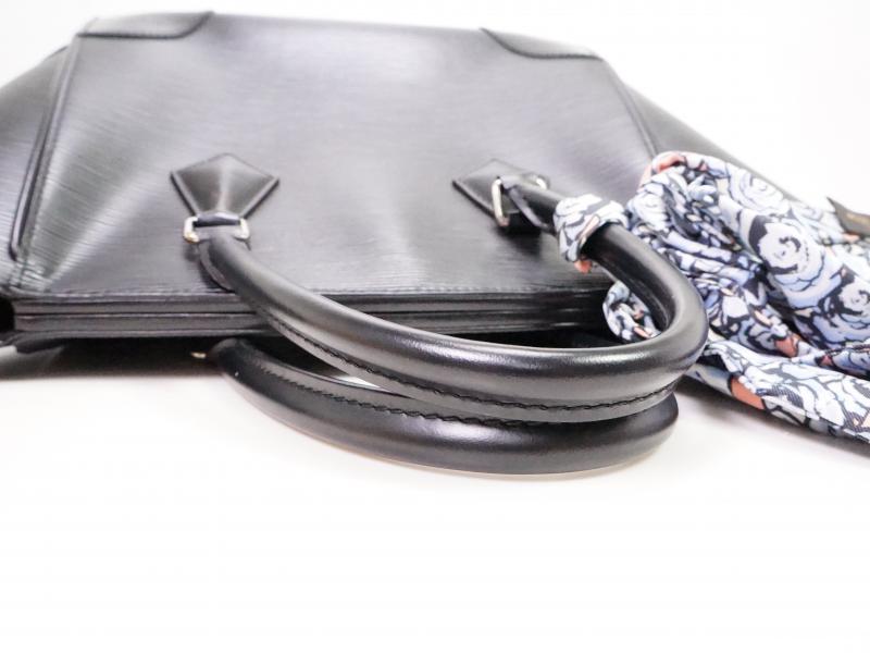 Authentic Pre-owned Louis Vuitton Epi Leather Black Noir Phoenix MM Shoulder Tote Bag M50590 220104