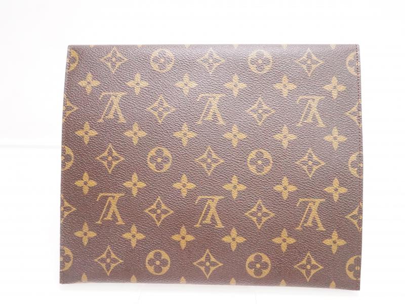 Authentic Pre-owned Louis Vuitton Vintage Monogram Poches Plates 24 Document Case No.49 220100