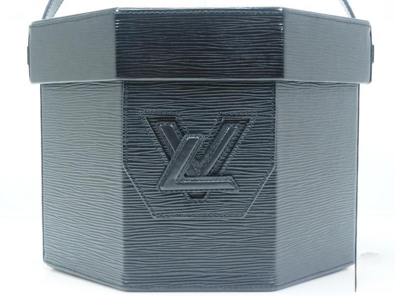 Authentic Pre-owned Louis Vuitton Lv Epi Black Octogonal Cosmetic Vanity Shoulder Bag M80150 160764