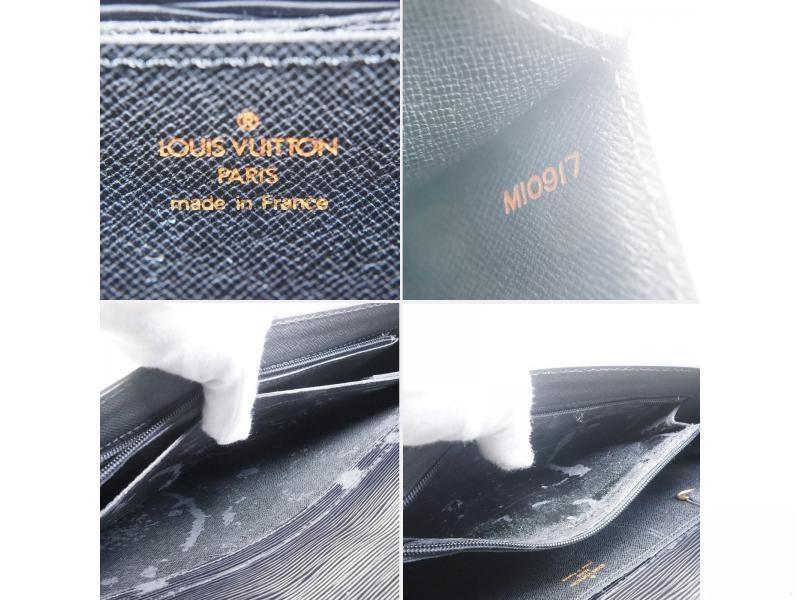 Authentic Pre-owned Louis Vuitton Epi Black Porte-documents Bandouliere Briefcase Bag M54462 141566