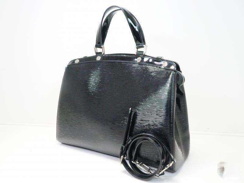 Authentic Pre-owned Louis Vuitton Epi Electric Noir Black Brea Gm Hand Bag W/ Strap M40332 172856