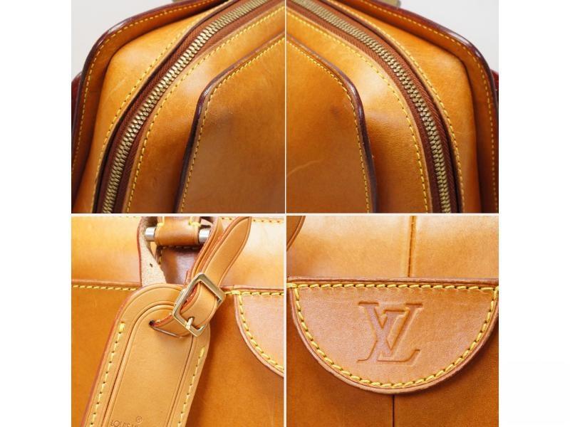 Authentic Pre-owned Louis Vuitton Nomade Vachetta Leather Negev Pm Briefcase Hand Bag M80317 180113