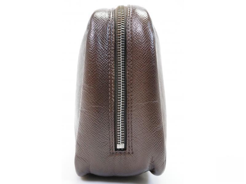 Authentic Pre-owned Louis Vuitton Taiga Grizzli Grizzly Trousse Toilette Gm Clutch Bag M30218 180463