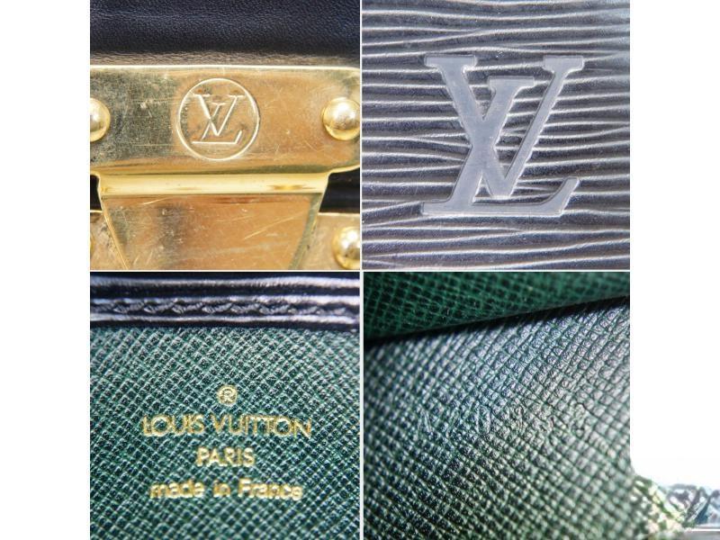 Authentic Pre-owned Louis Vuitton Epi Black Porte-documents Senateur Document Clutch M54452 180751