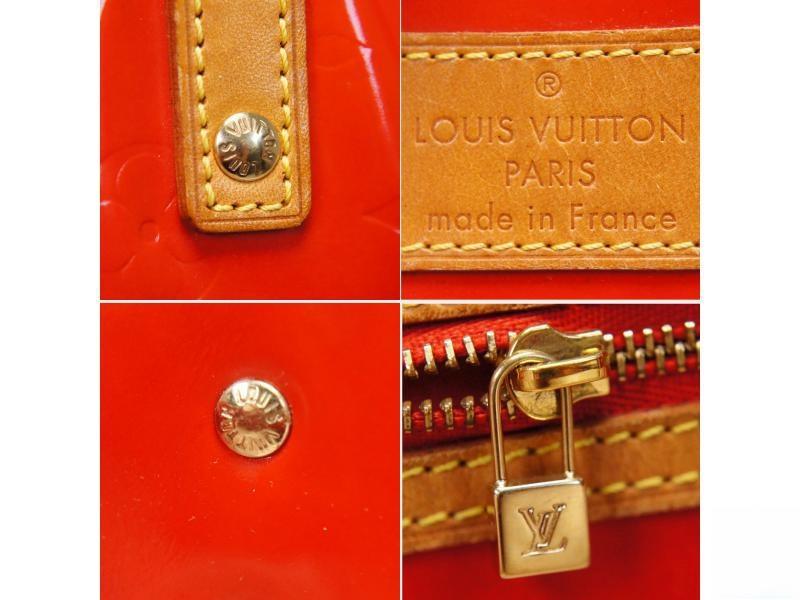 Authentic Pre-owned Louis Vuitton Vernis Rouge Reade Gm Big Shoulder Tote Bag M91084 180818