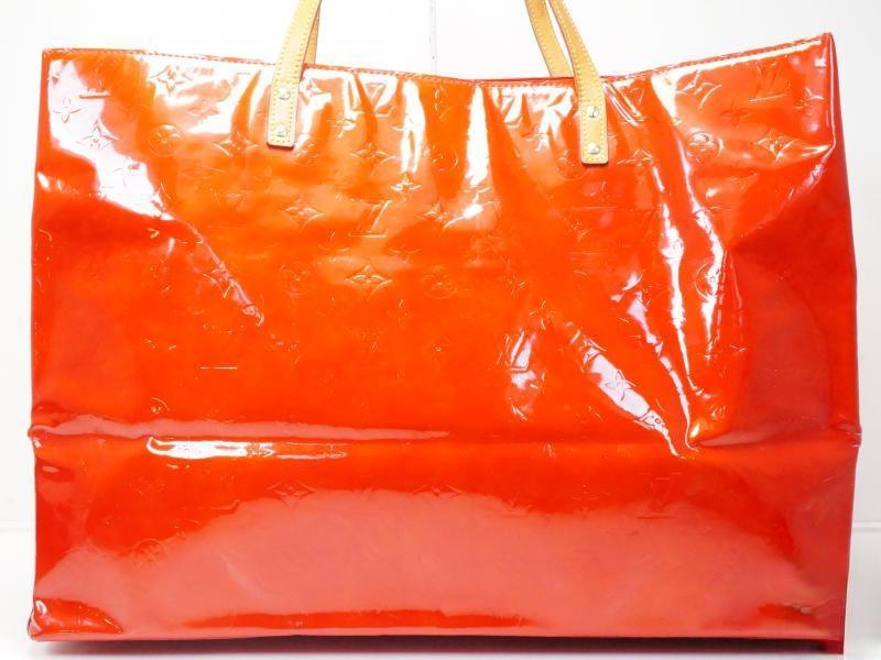 Authentic Pre-owned Louis Vuitton Vernis Rouge Reade Gm Big Shoulder Tote Bag M91084 180818