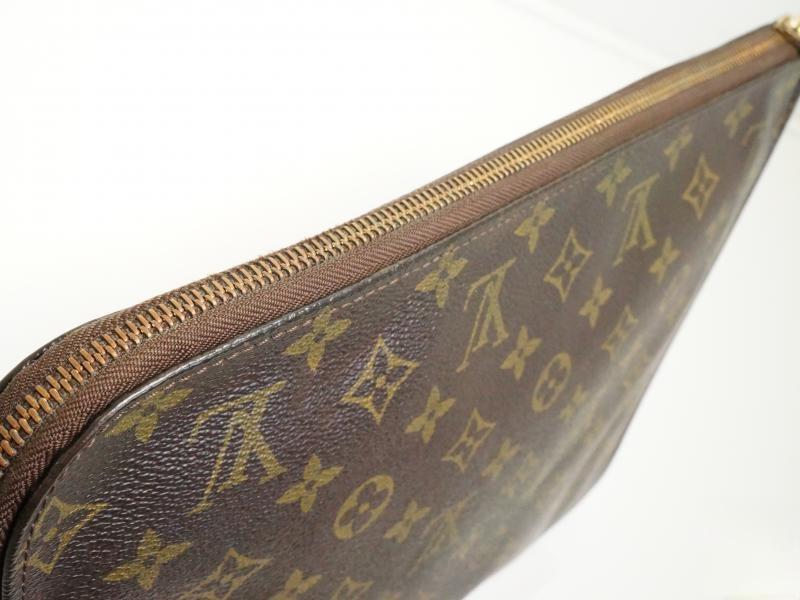 Authentic Pre-owned Louis Vuitton Monogram Poche Documents Portfolio Mm Case Bag M53457 181014