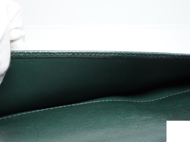 Authentic Pre-owned Louis Vuitton Taiga Epicea Green Serviette Moskova Briefcase Bag M54177 150239