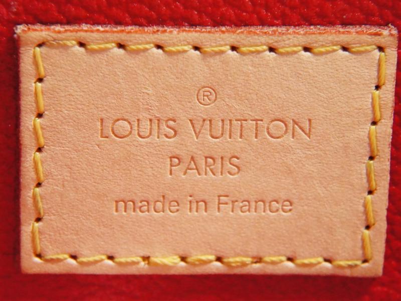Authentic Pre-owned Louis Vuitton Vernis Cerise Rouge Red Pochette Cosmetic Pouch Bag M90172 191925