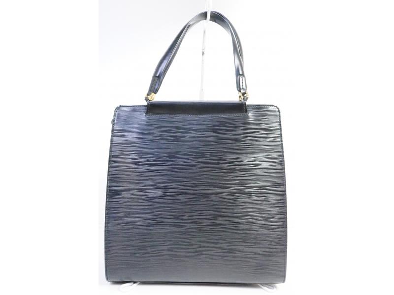 Authentic Pre-owned Louis Vuitton Epi Black Noir Figari Mm Shoulder Tote Bag M52002 191369