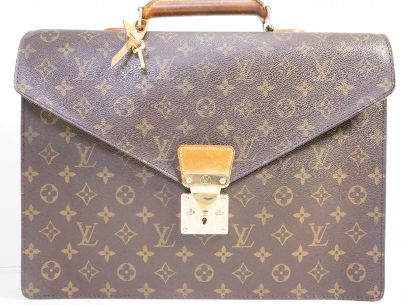 Authentic Pre-owned Louis Vuitton Monogram Serviette Conseiller Briefcase Satchel Bag M53331 191554