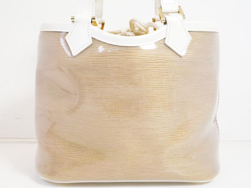 Authentic Pre-owned Louis Vuitton Epi Plage Coconut White Mini Lagoon Bay Tote Bag M92473 191984