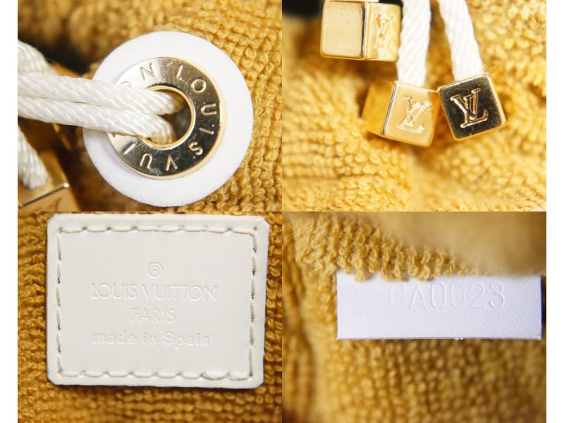 Authentic Pre-owned Louis Vuitton Epi Plage Coconut White Mini Lagoon Bay Tote Bag M92473 191984