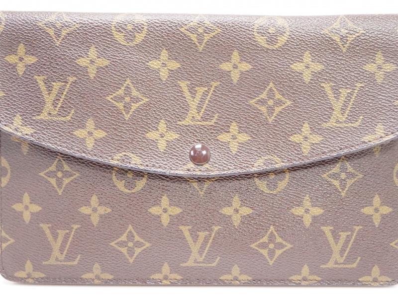 Authentic Pre-owned Louis Vuitton Monogram Vintage Pochette Double Rabat 2-way M51815 No.236 200176