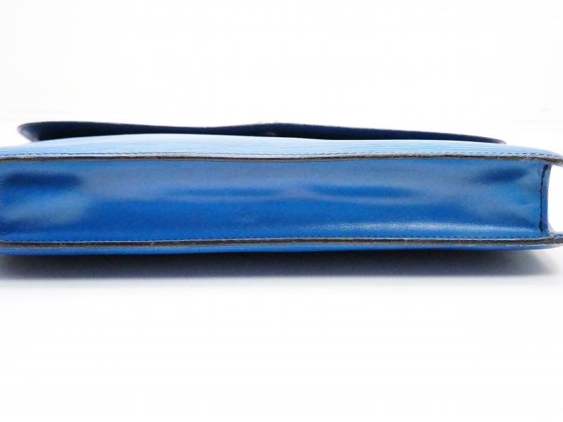 Authentic Pre-owned Louis Vuitton Epi Toledo Blue Pochette Montaigne Gm 27 Clutch Bag M52655 200182