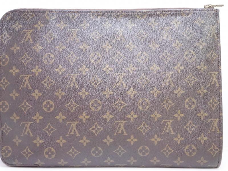 Authentic Pre-owned Louis Vuitton Monogram Poche Documents Portfolio Gm Case Bag M53456 190846