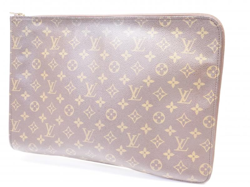 Authentic Pre-owned Louis Vuitton Monogram Poche Documents Portfolio Gm Case Bag M53456 200240