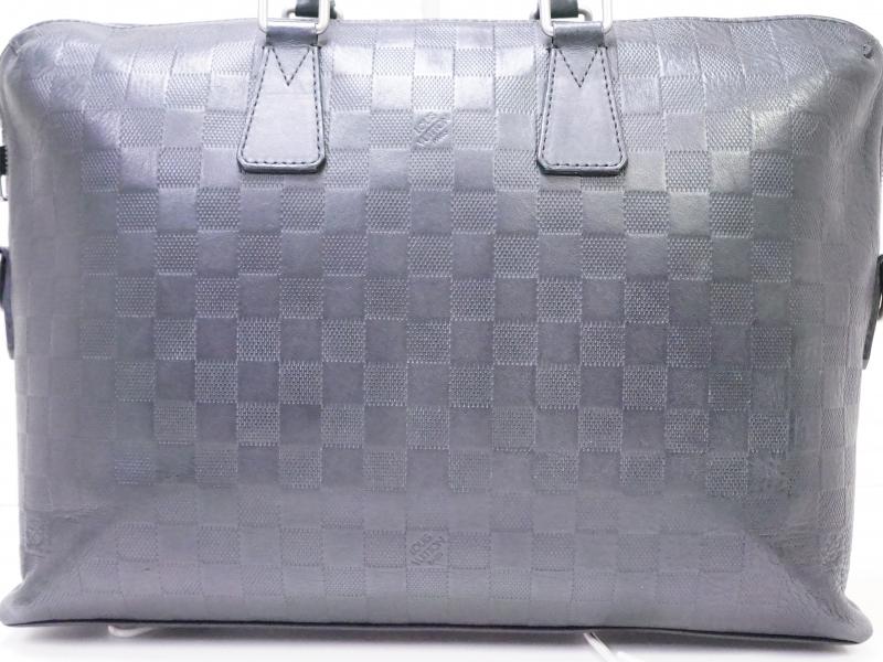 Authentic Pre-owned Louis Vuitton Lv Damier Infini Onyx Pdj Porte-documents Jour Bag N41248 200359