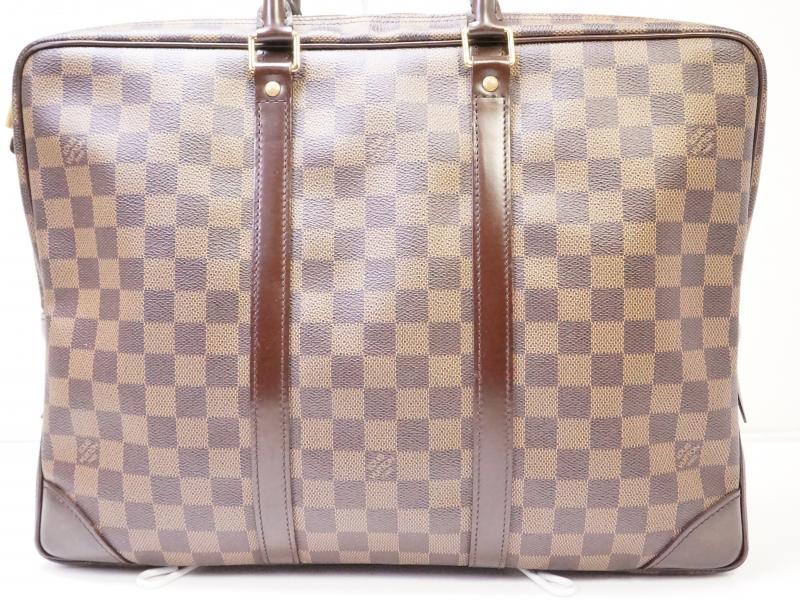 Authentic Pre-owned Louis Vuitton Damier Ebene Pdv Porte-documents Voyage Hand Bag N41124 200329