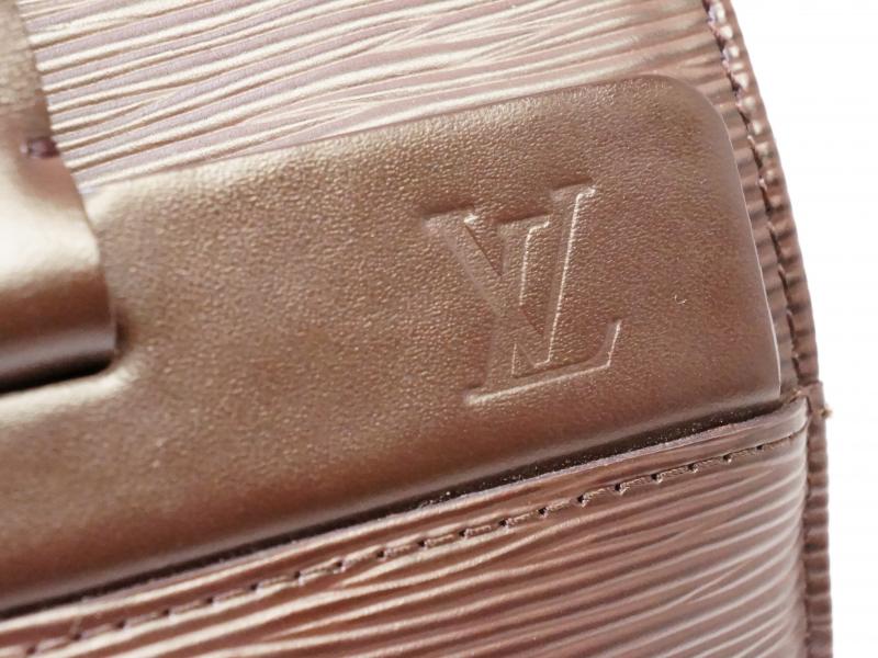 Authentic Pre-owned Louis Vuitton Epi Moka Brown Croisette Pm Shoulder Tote Bag M5249d 200339