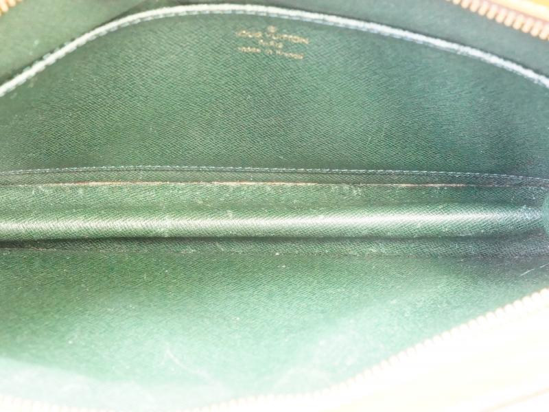 Authentic Pre-owned Louis Vuitton Epi Gold Cipango Brown Pochette Homme Clutch Bag M52528 200354
