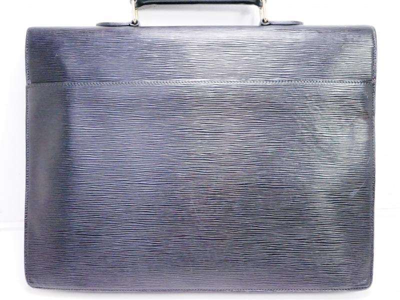 Authentic Pre-owned Louis Vuitton Epi Noir Serviette Conseiller Business Briefcase Bag M54422 191701