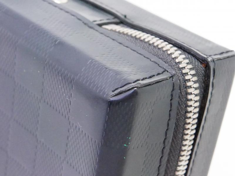 Authentic Pre-owned Louis Vuitton Lv Damier Glace Luke Attache Laptop Case Hand Bag M92155 190973